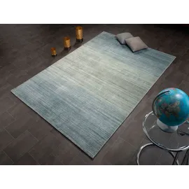 OCI DIE TEPPICHMARKE Cazaris Orientteppich Korfu, Blau, Textil, Ornament, rechteckig, 200x300 cm, Care & Fair, für Fußbodenheizung geeignet, in verschiedenen Größen erhältlich, Teppiche & Böden, Teppiche, Orientteppiche