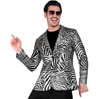 W WIDMANN MILANO Party Fashion - Party Jackett für Herren, 80er Jahre Kostüm Outfit für Karneval, Festival und Party
