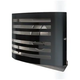 MS Beschläge - Wetterschutzgitter Alfa Abluftgitter Premium Gitter Lüftungsgitter Edelstahl 125mm Schwarz Ral7021