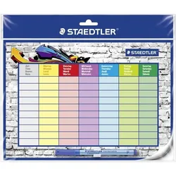 STAEDTLER Stundenplan-Set Lumocolor correctable, DIN A4