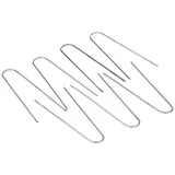 AMANKA 100 Stück Erdanker verzinkt Ø3,2mm 150 x 30 mm U-Form