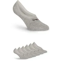 Fila UNISEX GHOST SOCKS 6 Paar Grau 39-42