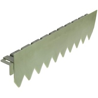 Bellissa Rasenkante Comfort - mit Rand - Kunststoff in Grün - 99644 - Flexibel, radiusfrei formbar und befahrbar - 50 x 5 x 14 cm, Nutzlänge 0,5 m