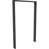 Schake Anlehnbügel aus Stahlrohr 80 x 20 mm 750 mm DB703
