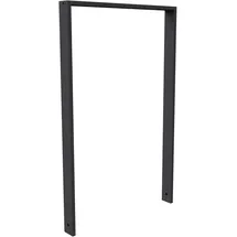 Schake Anlehnbügel aus Stahlrohr 80 x 20 mm 750 mm DB703