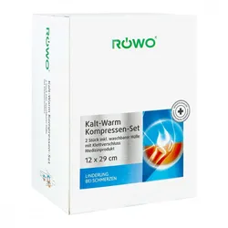 Röwo Kalt-/warm-kompresse 2 St. mit Klettband bandage