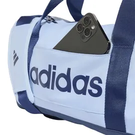 adidas Linear Duffelbag Glow Blue/Dark Blue