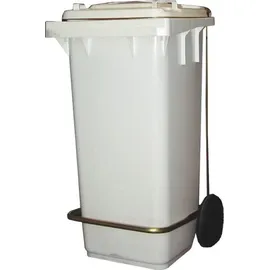 CombiSteel Pedalabfallbehälter 240 l Weiß
