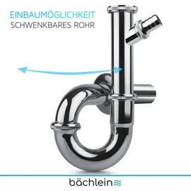 Bächlein Röhrensiphon Silber