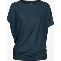 super.natural Damen Yoga Loose T-Shirt (Größe XL, blau)