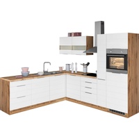 Kochstation Winkelküche »KS-Luhe«, Stellbreite 240x270 cm, wahlweise mit oder