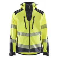 Blåkläder Warnschutz Softshelljacke 4491 - XXL - gelb/grau