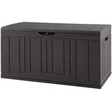 Giantex Gartenbox 300L 120 x 60 x 60 cm Braun