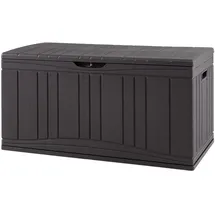 Giantex Gartenbox 300L 120 x 60 x 60 cm Braun