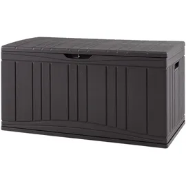 Giantex Gartenbox 300L 120 x 60 x 60 cm Braun