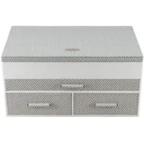 Windrose Calma Schmuckkasten 31 cm weiss