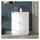 vidaXL Schuhschrank 60 x 80 x 35 cm Massivholz Kiefer / weiß