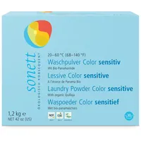 Bio Waschpulver Color sensitiv 20-60°C 2 x 1,20 kg