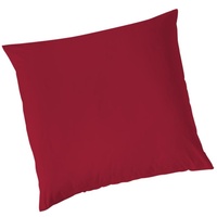H. G. Hahn Vario Kissenbezug Jersey rot, 80 x