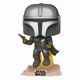 Funko Pop! Star Wars The Mandalorian - Mando Flying w/Blaster #51405