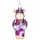 Brubaker Kuh im Strickanzug Pink - Handbemalte Weihnachtskugel aus Glas - Mundgeblasener Christbaumschmuck Figuren lustig Deko Anhänger Baumkugel - 13 cm