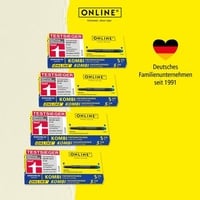Online Schreibgeräte ONLINE® 17026 Tintenpatronen für Füller königsblau 20 St.
