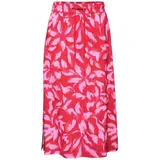 STREET ONE Maxirock Damen Bedruckt Rot 38