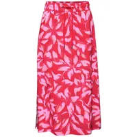 STREET ONE Maxirock Damen Bedruckt Rot 38