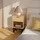 Homcom Nachtschrank 35 x 26 x 50 cm Beige