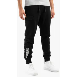 Lonsdale Tweedmouth Jogginghose Normal Schwarz XXL