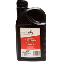 SWS Forst GmbH SUPER-OIL Kettenöl Sägekettenöl mit Haftzusatz für Kettensägen Führungsschienen und Sägeketten (1 Liter)