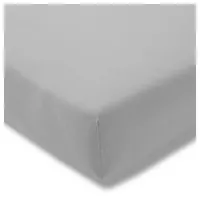 Estella Topper-Spannbetttuch | platin