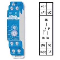 eltako EAW12DX-UC - Zeitrelais, Einschalt-Ausschalt-Wischrelais
