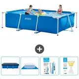 Rechteckiger Frame Pool - 300x200x75 cm - 5-teilig S22350 - Blau