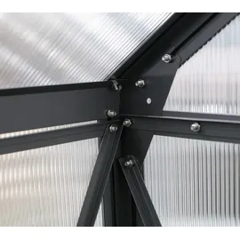 Westmann Flora 64 Aluminium Anthrazit Blankglas 0 mm 2,54 m2