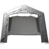 vidaXL Lagerzelt 300x300 cm Grau