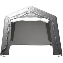vidaXL Lagerzelt 300x300 cm Grau