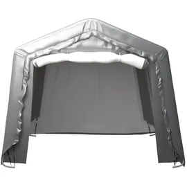 vidaXL Lagerzelt 300x300 cm Grau