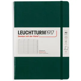 Leuchtturm 1917 Adressbuch A5 Grün