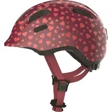 ABUS Fahrradhelm Kinder Kids Pro Größe S cherry heart