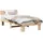 vidaXL Bettrahmen 100 x 200 cm Beige