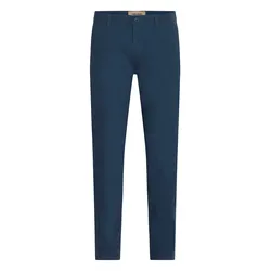 Chinohose BLEND "Chinohose BHTiran", Herren, Gr. 30, Länge 32, blau (marineblaus), Obermaterial: 98% Baumwolle CO. 2% Elasthan EL., Hosen Chinohose