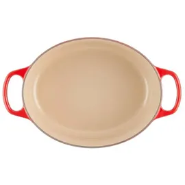 Le Creuset Signature Bräter 31 cm oval kirschrot