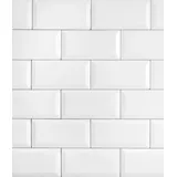 Wenko Glasrückwand Metro 60 x 70 cm Spritzschutz Weiß
