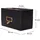 DESIGN DELIGHTS Stiftehalter Holz 19x12x10 cm Schwarz