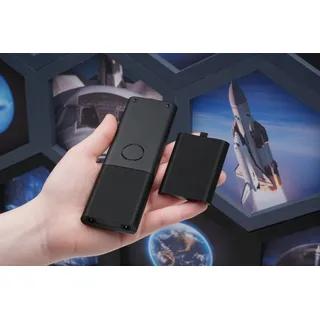 Ersatz Akkudeckel für Fritz!Fon MT F passgenaue Rückabdeckung für AVM DECT Telefon