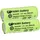GP 2x GP Akku 2/3 AAA 1,2V / 400mAh GP40AAAM Micro NiMH Akku Höhe 28,5mm