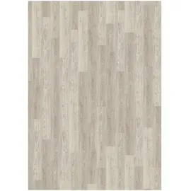 Decolife Vinylboden, Holz-Optik, hellgrau, BxL: 185 cm 10,5 mm