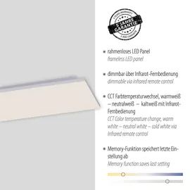 just light. JUST LIGHT LED CANVAS, 100 x 25 cm