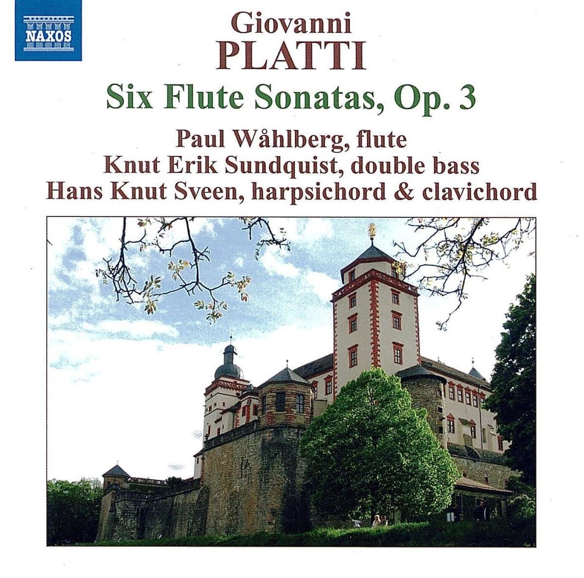 Sechs Flötensonaten Op.3 - Wahlberg  Sundquist  Sveen. (CD)